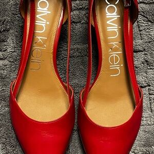 Calvin Klein Red Heels